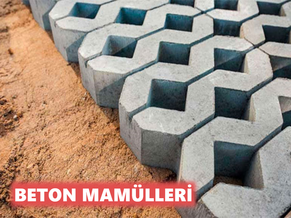 BETON MAMULLERİ