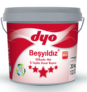 BEŞYILDIZ SİLİKONLU MAT